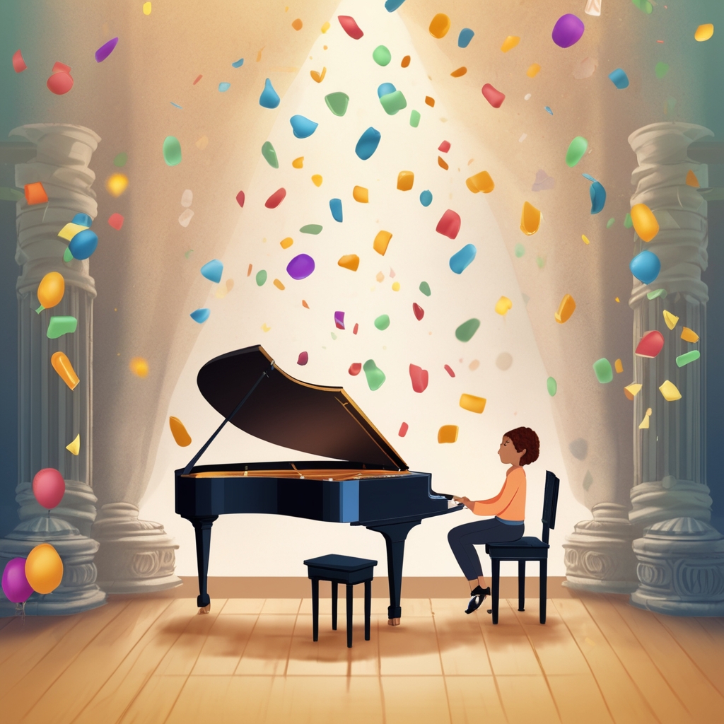 image of person playing piano